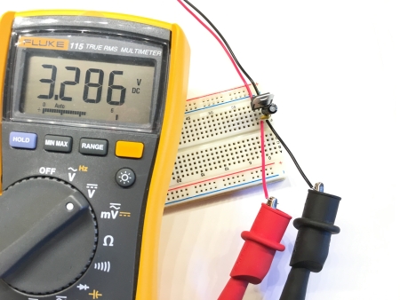 Checking voltage regulator output