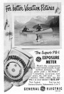 1951 GE exposure meter ad