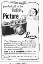 1949 Leica Christmas ad