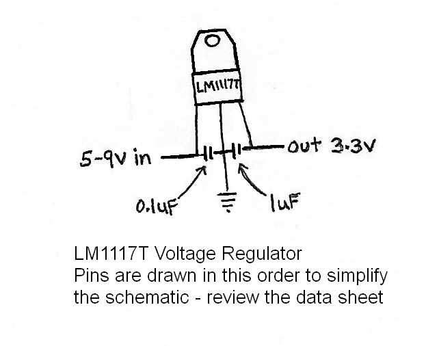 LM1117T Voltage Regulator